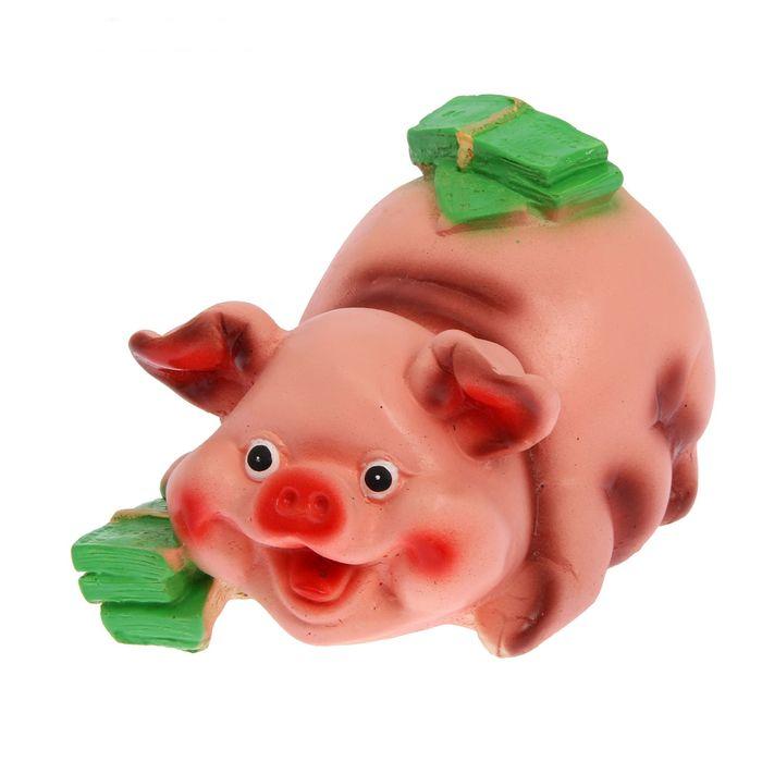 Свинка с долларом средняя