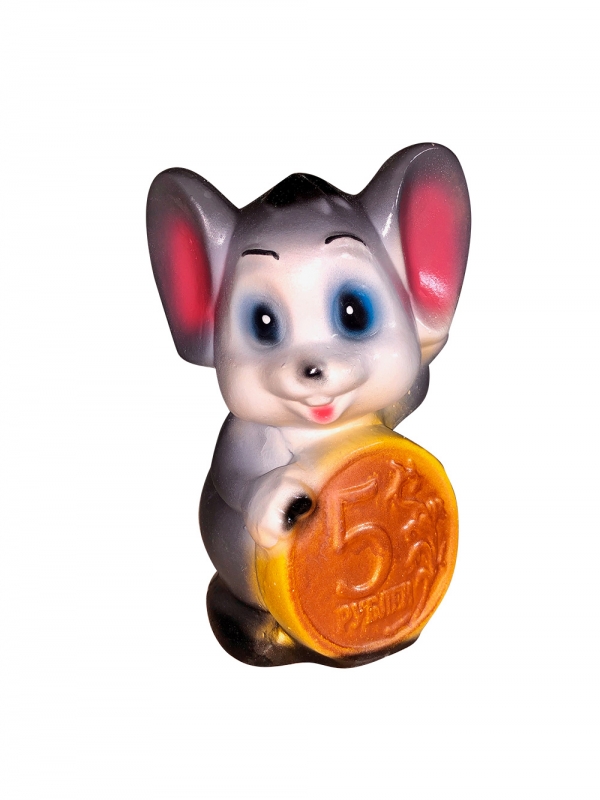 Мышь с монетой
